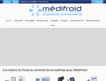 Tablet Screenshot of medifroid.com